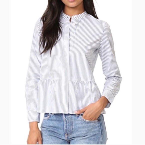 Madewell Lakeside peplum top - Picture 3 of 7